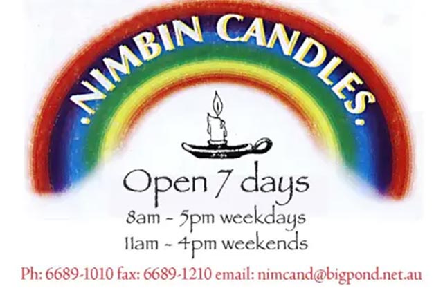 Nimbin Candles